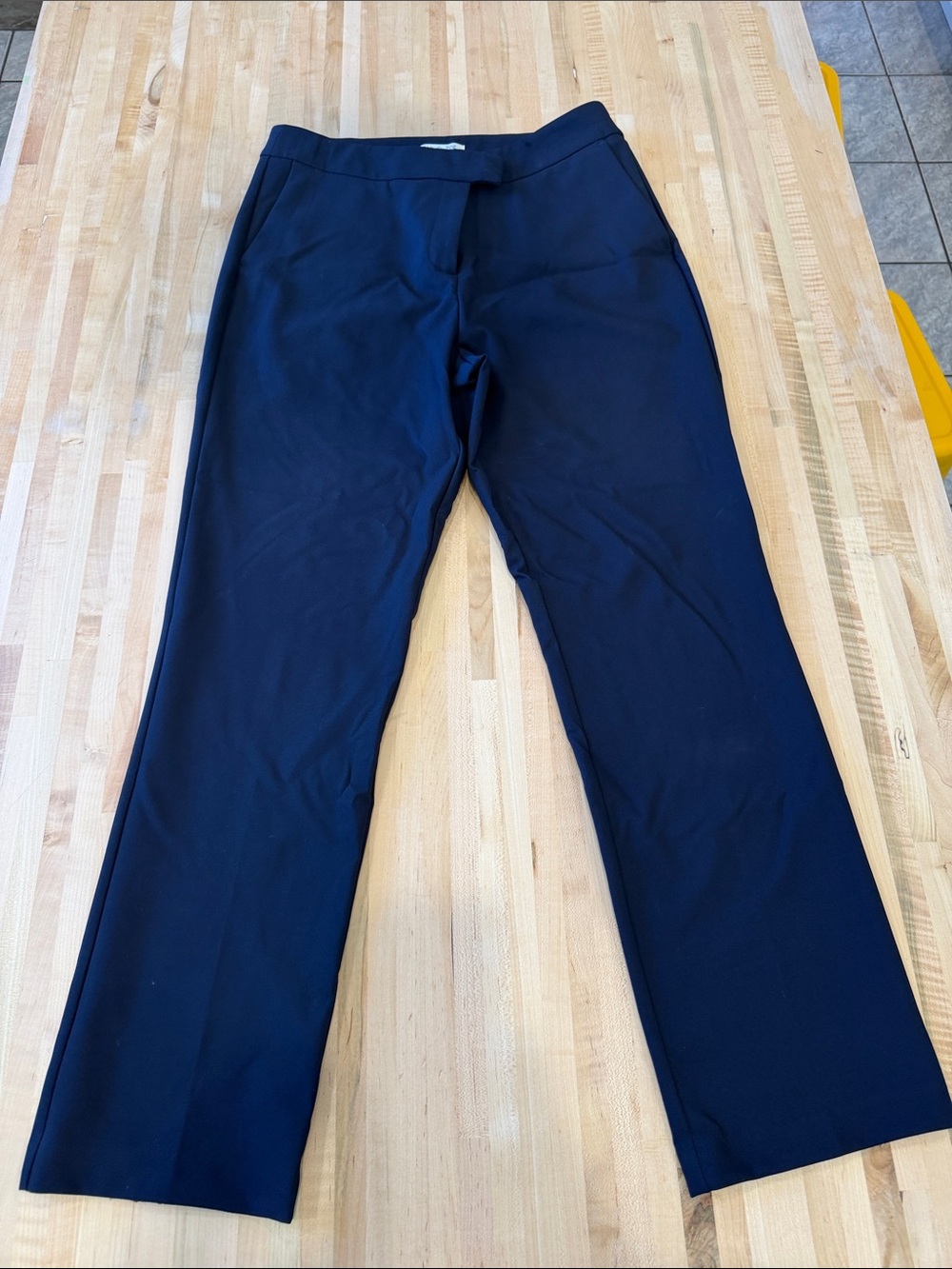 Straight Leg Navy Pant